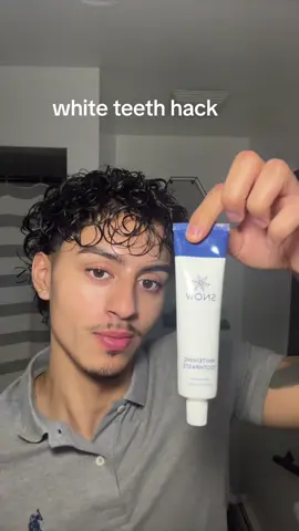 white teeth tutorial #snow #snowtoothpaste #whiteteeth #hygiene 