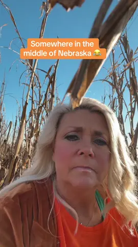 The children of the corn 🌽 😂😂 IYKYK #genxtiktoker #nebraska #solotravel 