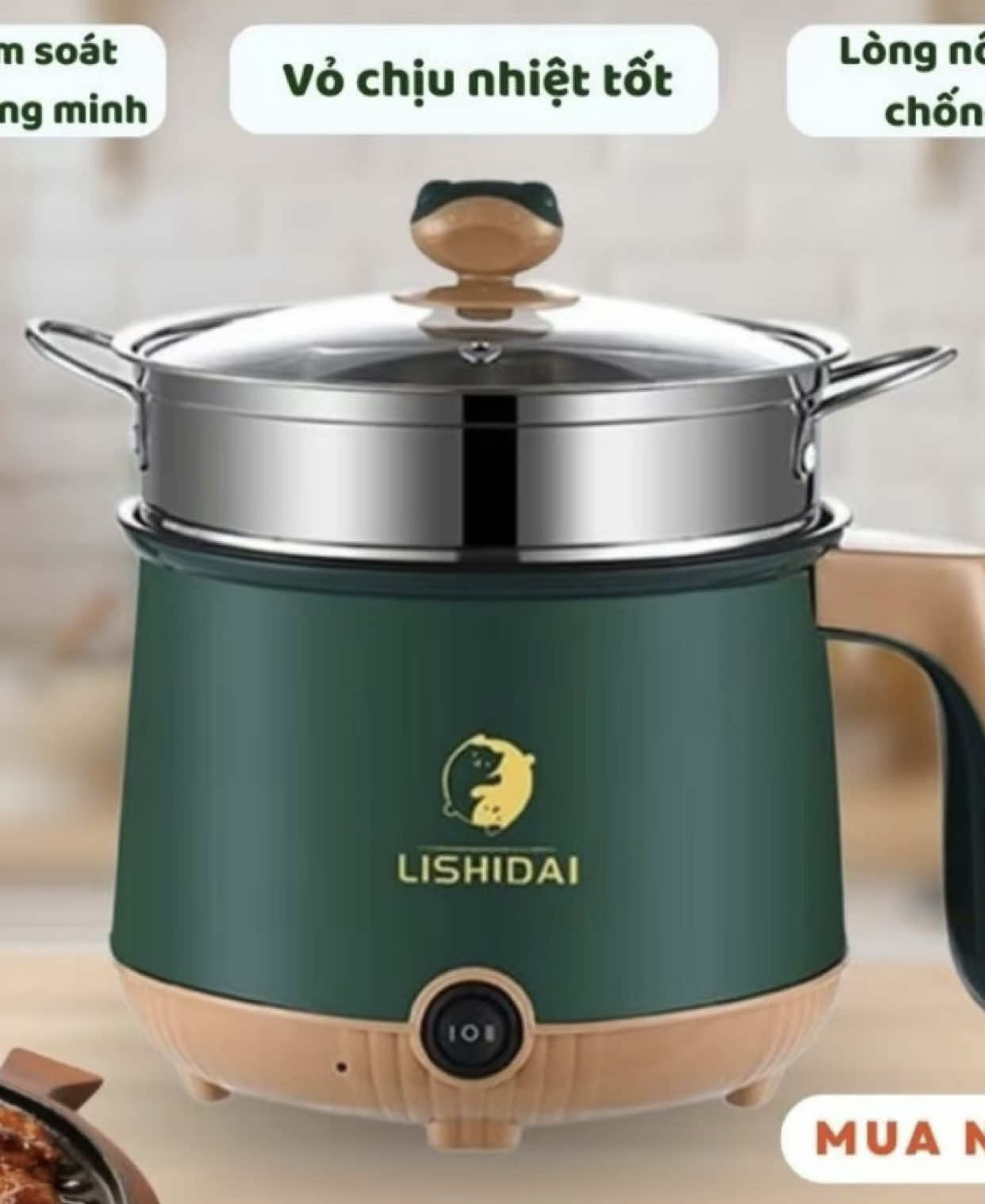 Nồi nấu lẩu mini đa năng , luộc nấu hấp vvv rất tiện lợi lun nha  #xuhuong #fyp #vairal #affiliate 