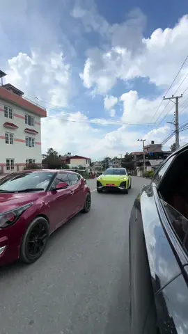Three cars, one mission. If your car got insecure, that’s not our problem🤙 #foryoupage #nepal #kathmandu #deepal #veloster 