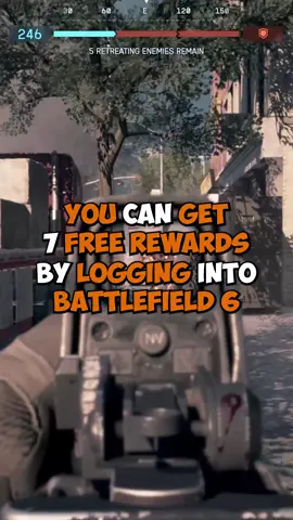 FREE rewards for BATTLEFIELD 6 #battlefield #battlefield6 #playstation 