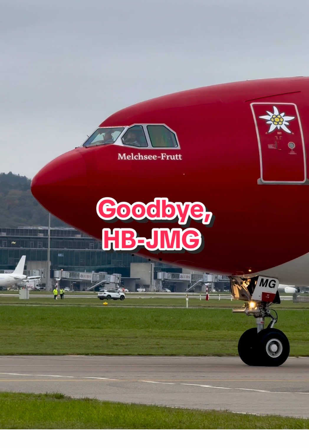 Final wave to the skies: Edelweiss A340 HB-JMG departs ZRH for its last journey to Teruel, marking the end of an era ✈️🇨🇭 . 📍ZRH, 13.10.2025 #planespotting #aviation #avgeek #a340 #fyp 