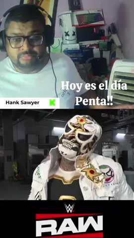 Hoy es el día Penta #WWE #RAW #Penta #Rusev #BesosEnElQueso 