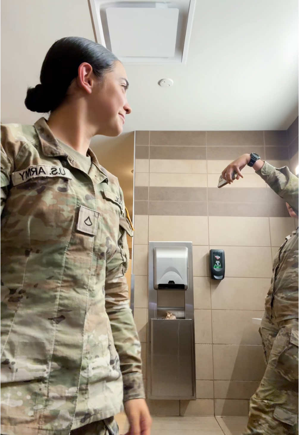 catch a vibe tbh 😜 #miltok #fyp 