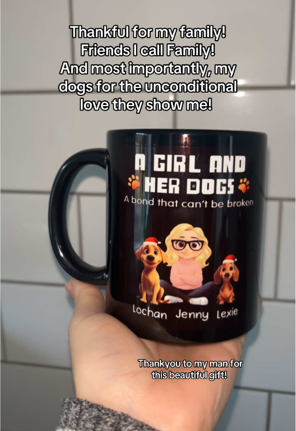 This made me cry! 🥹 I love it! #simplegestures #thankful #dogmom 🐶 #myfamily #gift 