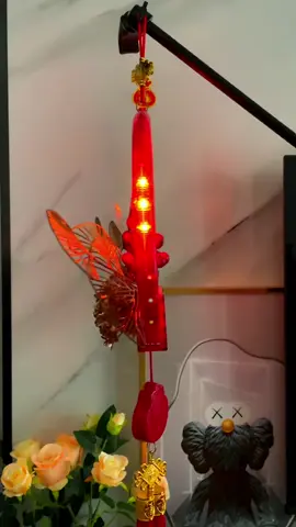 Vòng hoa trang trí tết có đèn Led #trangtritet #demnguocnammoi #tet2026 #vonghoatrangtritet #xuan2026 