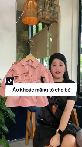 Áo khoác thu đông cho bé rất rất xinh  #thoitrangbegai  #aokhoacbegai  #quanaothudong 