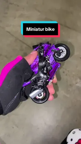 Kaschamidudikatching 🤭✨ #cutebike #kawasakininja400 #purpleglitter #growup #painting 