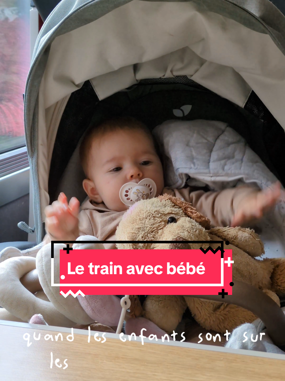 Quelques conseils pour se préparer au mieux à un voyage en train avec un bébé 🚄✨ #mumlife #bébé #conseil #train #momhack 