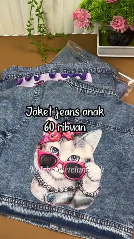 Cantik banget🤩#bajuanak#jaketanak#jaketjeans 