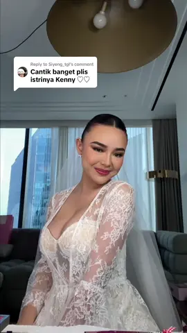 istri siapasi cantik banget😭💝 #amandamanopo #kennyaustin #amandamanopomenikah #skincareamandamanopo