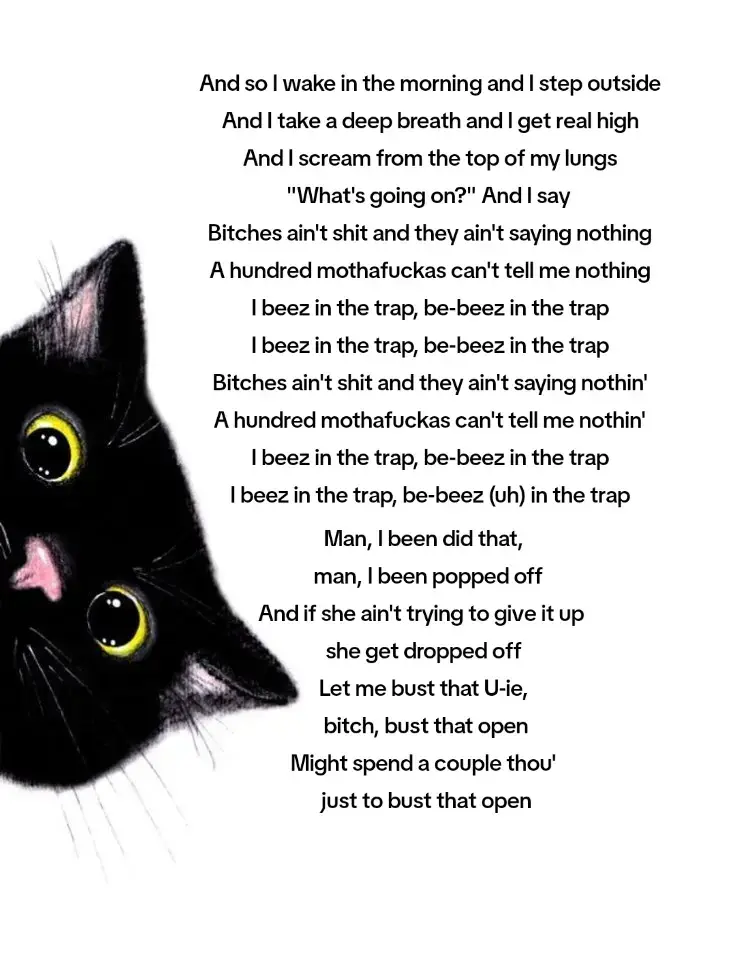 #nickyminaj #4nonblondes #lyric #song #fyp 