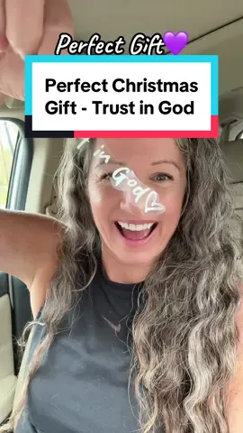 Trust in God. Who doesn’t need to be reminded to Trust God every moment of every day?!  Ordering more to give out for Christmas!  Tap product to get yours!  #trustingoddecal  #trustingod #christiangifts #womenoffaith #tiktokshopfinds 