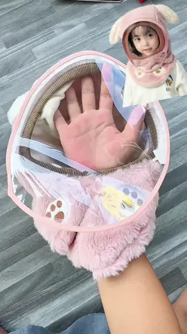Mũ Lông Thỏ Trùm Đầu có Kính chắn gió chắn bụi cho bé#HANAKIDS #mulen #mulenchobe #mukinhchangio #mevabe  @HANA-KIDS  @HANA-KIDS  @HANA-KIDS 