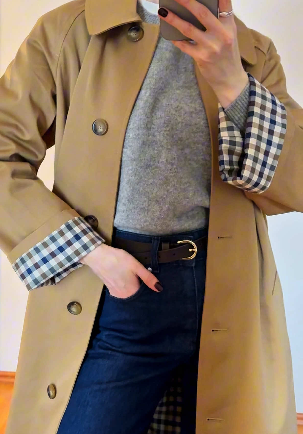 Layering is my favorite creative way to make new outfits using pieces I already own 🫶 #sweater #styletips #fallfashion #outfitinspo #fyp 