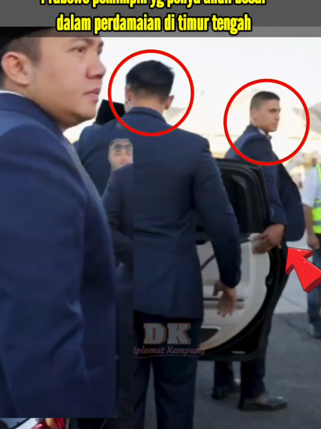 sangar pengawal Prabowo di Mesir