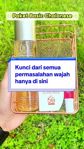 Dermatitis, bruntusan, wajah tipis, gampang merab.. CO 🫵🏻 😍 #chalonesebeauty #skincarebasic #toner #chalonesebrigteningcream #sunscreenviral  