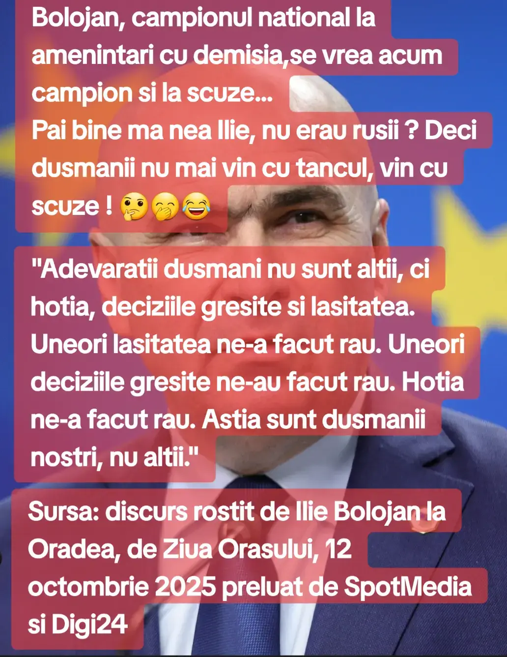 #pamflet_tik_tok🤣 #unabunadetot #i_auzi_plm😂 #iliedelascularie #scuze  De ce n-ai zis bre nea Ilie asa de la inceput, ca mi se lungeau ochii tot asteptand rusii !  Acesta este un pamflet ! 😂👀💯