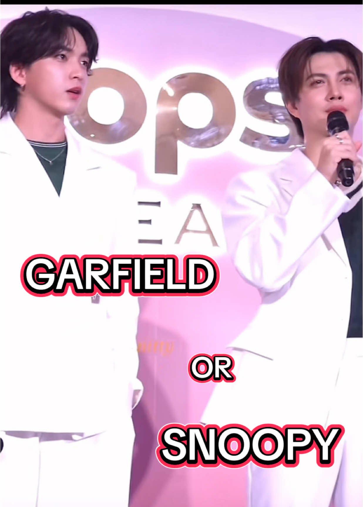 Garfield os SNOOPY, siempre Garfield, tan orgulloso 😂😂 nueva serie BenzGarfield 🙏🏻🙏🏻🙏🏻 change2561 #DeleafxBenzGarfield #TOPSofBeauty2025xBenzGarfield #Garfinpkk #benzalert  #Fieldmily 