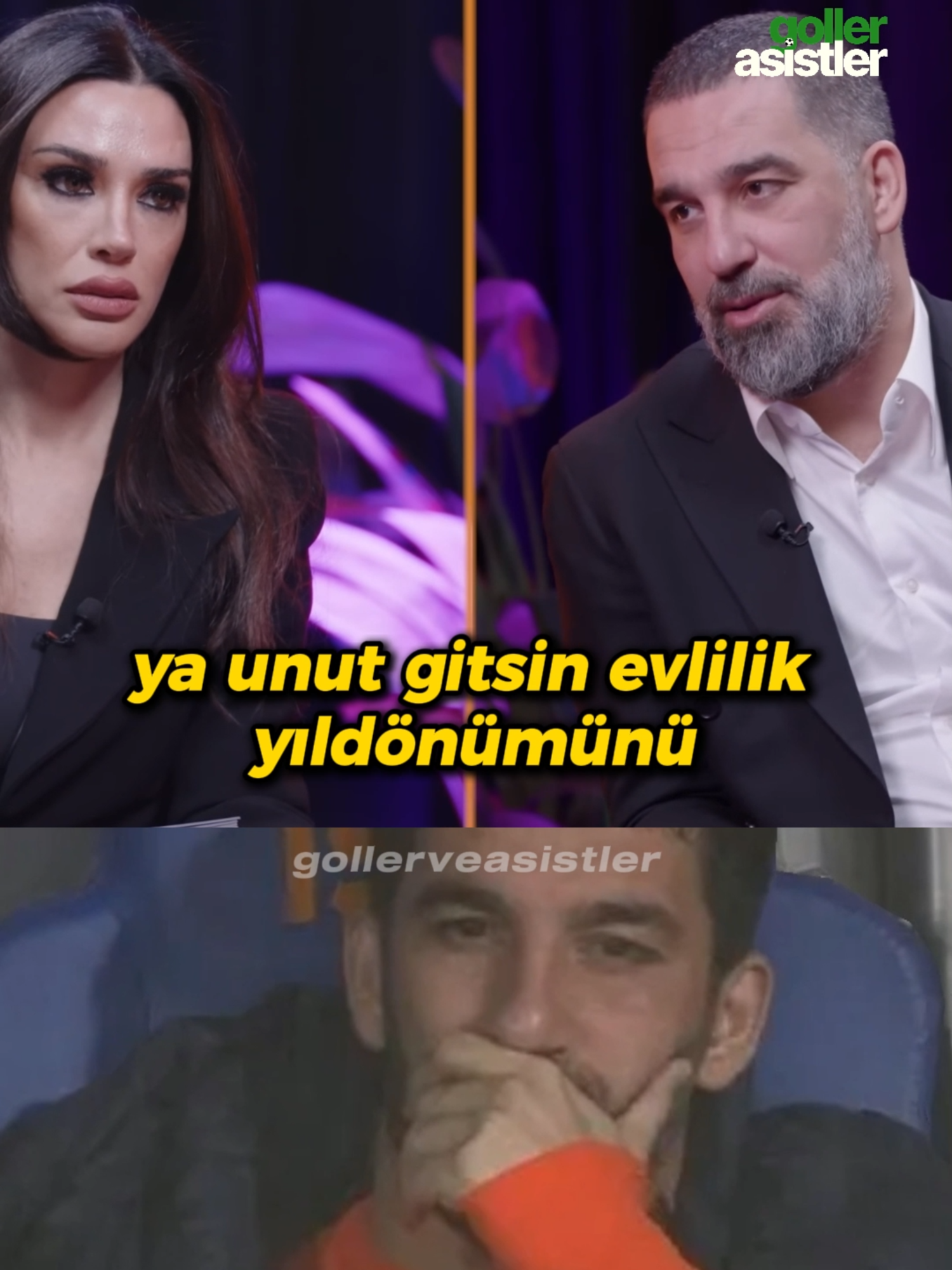 Hiç Hoşlanmadım Bu Sorudan! 💥👀 Arda Turan'a Zor Soru! Arda Turan’a, eşi Aslıhan Doğan Turan'dan “Evlilik yıldönümünü unutmak mı, son dakika penaltı kaçırmak mı?” sorusu geliyor. Arda Turan'ın Cevabı: “Son dakika penaltı kaçırmak, evlilik yıldönümünü hallederiz karıcığım!” 😄 Ve, çift arasında ortaya neşeli, eğlenceli bir an çıkıyor. #ardaturan #galatasaray #futbol #süperlig #keşfet