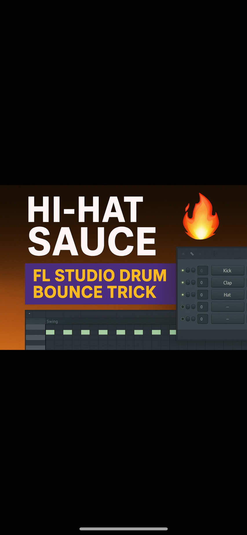 This Hi-Hat Trick Adds Instant Sauce 💧 Producers, stop skipping this hi-hat step 👀 — one tweak = major bounce. #flstudio #fyp #producerlife  #trick