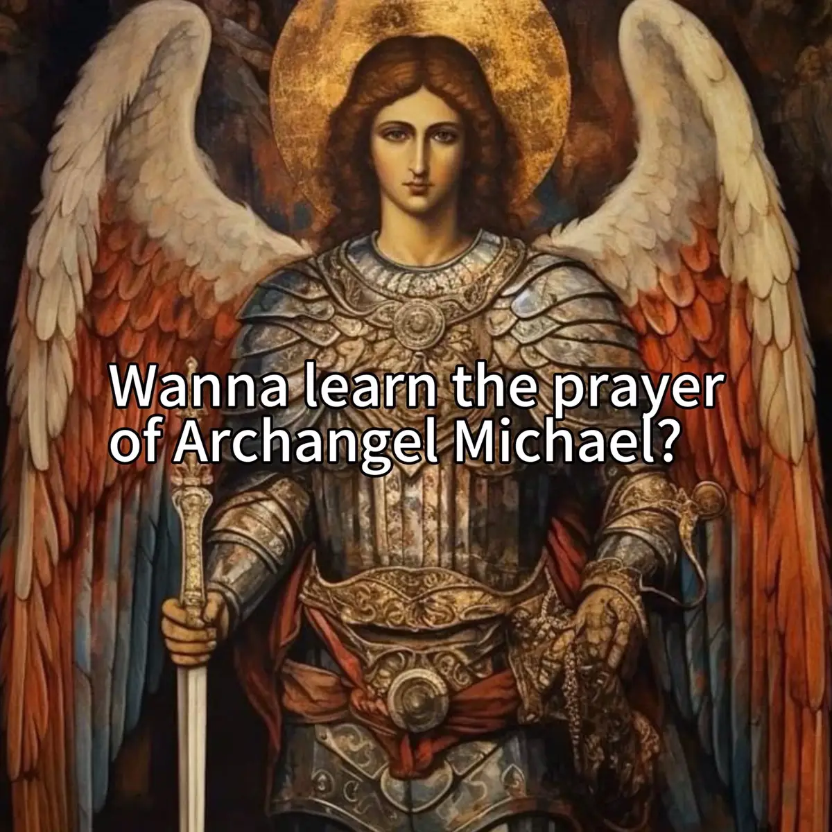 Praye of Saint Michael the Archangel #jesusisking #christianty #archangelmichael #foryoupage 