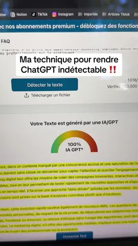 L’astuce pour retirer l’IA marche vraiment bien et ça vous évite de stresser avant de rendre vos rapports. Mon avis pour Clean My Exam est très positif ! #etudiant #fac #memoire 