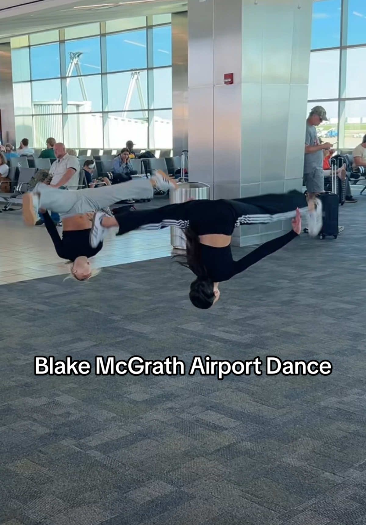 @Blake Mcgrath you have no idea what we went through to make this video!😆 #IYKYK @ashlangiuliana #dancemomsanewera #airportdance #dancemoms #turnchallenge @Bryan @Gloria Hampton @projectxelites @hulu @LifetimeTV 
