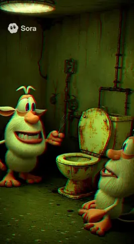 Чтобы чисто было #ai #ии #буба #сора #зеленыйслоник 