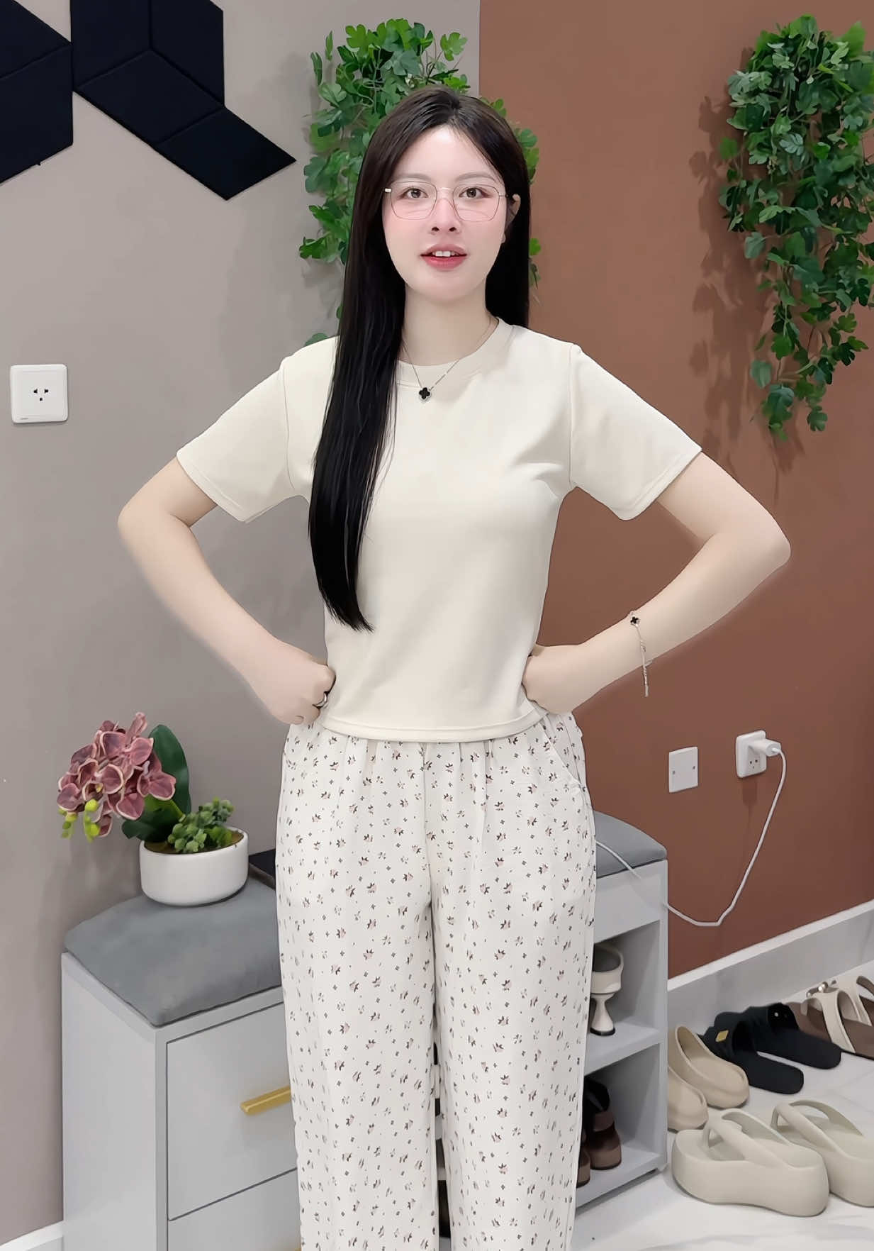 Bộ mặc nhà xinh 💕 #bomacnha #setboxinh #bomacnhaxinh #viral 