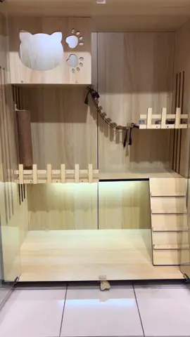 Catroom / CatVilla untuk rumah kucing yang Estetik & super nyaman ..  Dengan bahan yang berkualitas dan Tentunya aman untuk Anabul kesayangan kita 🐾 Dengan ukuran Size S [90*60*60] 1ekor  M [120*90*60] 2/3ekor L [120*120*60] 3/4ekor XXL [150*120*60] 4/5ekor Tentukan Pilihan Anda Sesuai Dengan Jumlah Anabul Yang Kalian Miliki !! @PaPaPet.id #catroom #catvilla #kandangkucing #fyp 