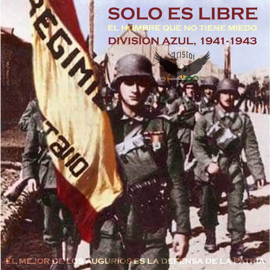 Últimos Héroes de la Hispanidad: La División Azul en su Cruzada contra el Bolchevismo, brazo armado del jvd4ísm0 internacional en el este, atravesando tierra, montañas y un aire gélido para enfrentar un ejército mucho más grande numéricamente. #aristoi #aesthetic #europe