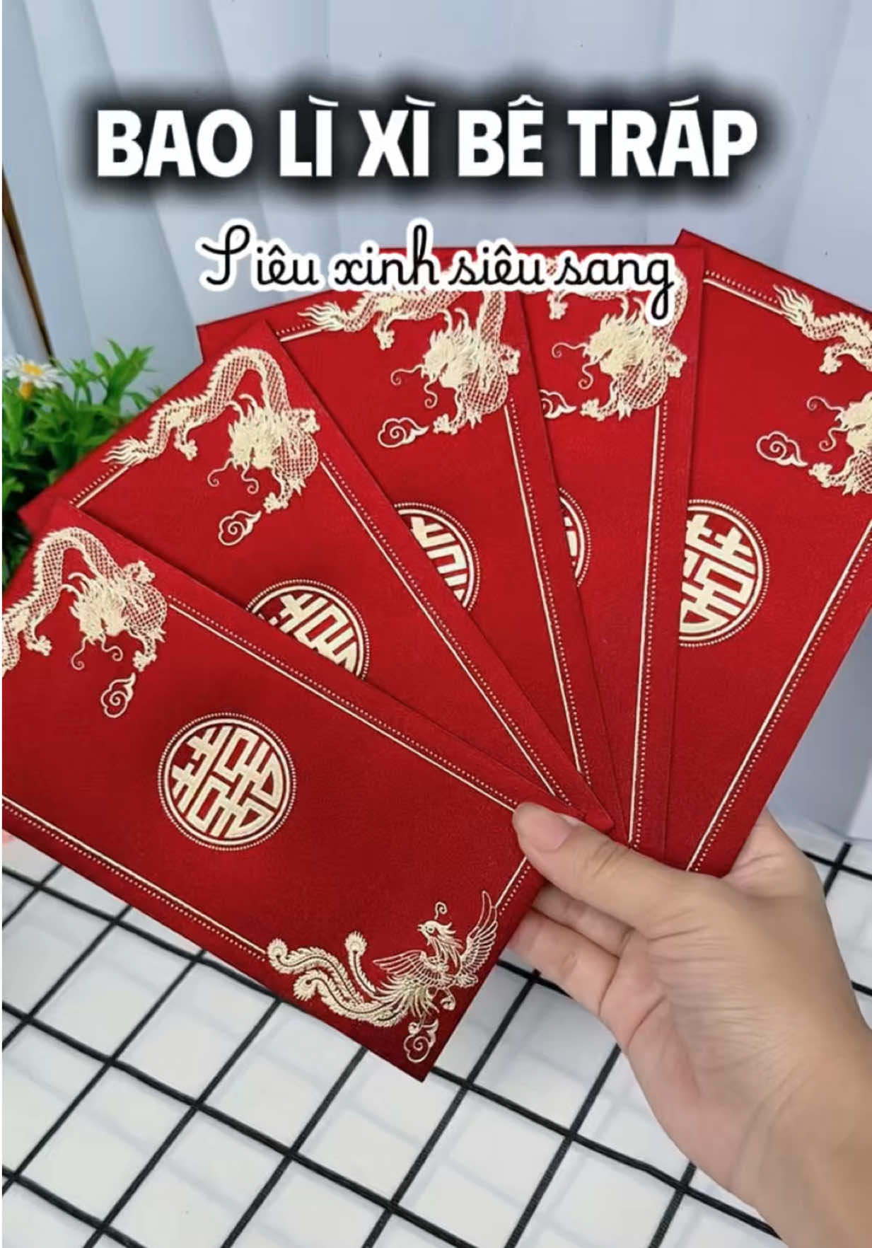Bao lì xì cưới hỏi, bê tráp siêu xinh siêu sang  @Em Thuý gia dụng  @Em Thuý gia dụng #emthuygiadung #baolixi #baolixibetrap #baolixicuoi 