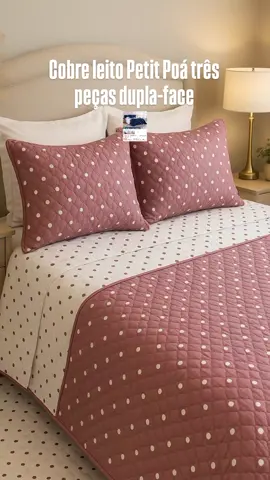 cobre leito Petit Poá 🛏️#cobreleito #camaposta #creatorsearchinsights #dicasdecasa #camapostadasemana 