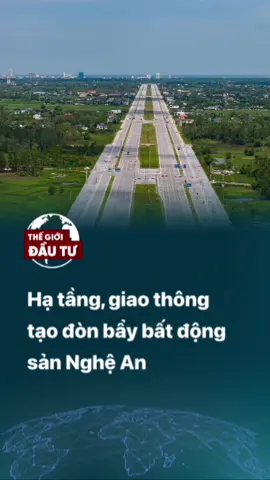 Hạ tầng, giao thông tạo đòn bẩy bất động sản Nghệ An Hạ tầng giao thông đồng loạt bứt phá đang tạo đòn bẩy mạnh mẽ cho thị trường bất động sản Nghệ An. Chỉ trong thời gian ngắn, hàng loạt dự án trọng điểm như cao tốc Bắc – Nam đoạn Vinh – Diễn Châu, đại lộ Vinh – Cửa Lò 12 làn xe và nâng cấp sân bay quốc tế Vinh gần 1.000 tỷ đồng đã được triển khai, kết nối liên hoàn các trục giao thông chiến lược của khu vực Bắc Trung Bộ. Những công trình xã hội quy mô lớn như sân vận động Vinh và quảng trường trung tâm cũng góp phần định hình diện mạo đô thị mới, đưa Nghệ An trở thành tâm điểm thu hút đầu tư. Theo giới chuyên gia, sự bứt phá hạ tầng không chỉ thúc đẩy tăng trưởng kinh tế – với GRDP 9 tháng đạt 8,61% – mà còn là “chìa khóa” kích hoạt chu kỳ tăng tốc mới của bất động sản địa phương. Sự tham gia của các tập đoàn lớn như Ecopark cho thấy niềm tin ngày càng rõ nét vào tiềm năng phát triển dài hạn của thị trường Nghệ An.#bds #datnen #fty #thitruongbds #bdsnghean #nghean 