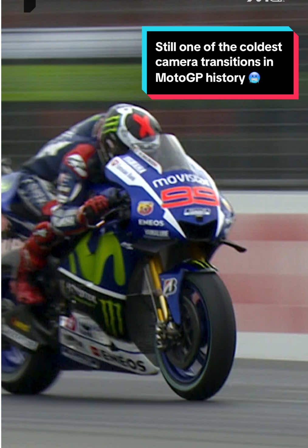 Still one of the coldest camera transitions in #MotoGP history 🥶  #AustralianGP 🇦🇺 #SportsOnTikTok 