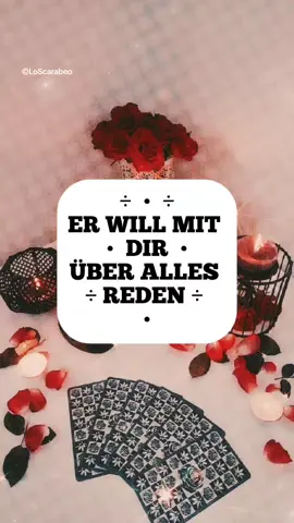 🖤 Tarot 🖤 Du bist SEINE Chance auf Glück!🍀