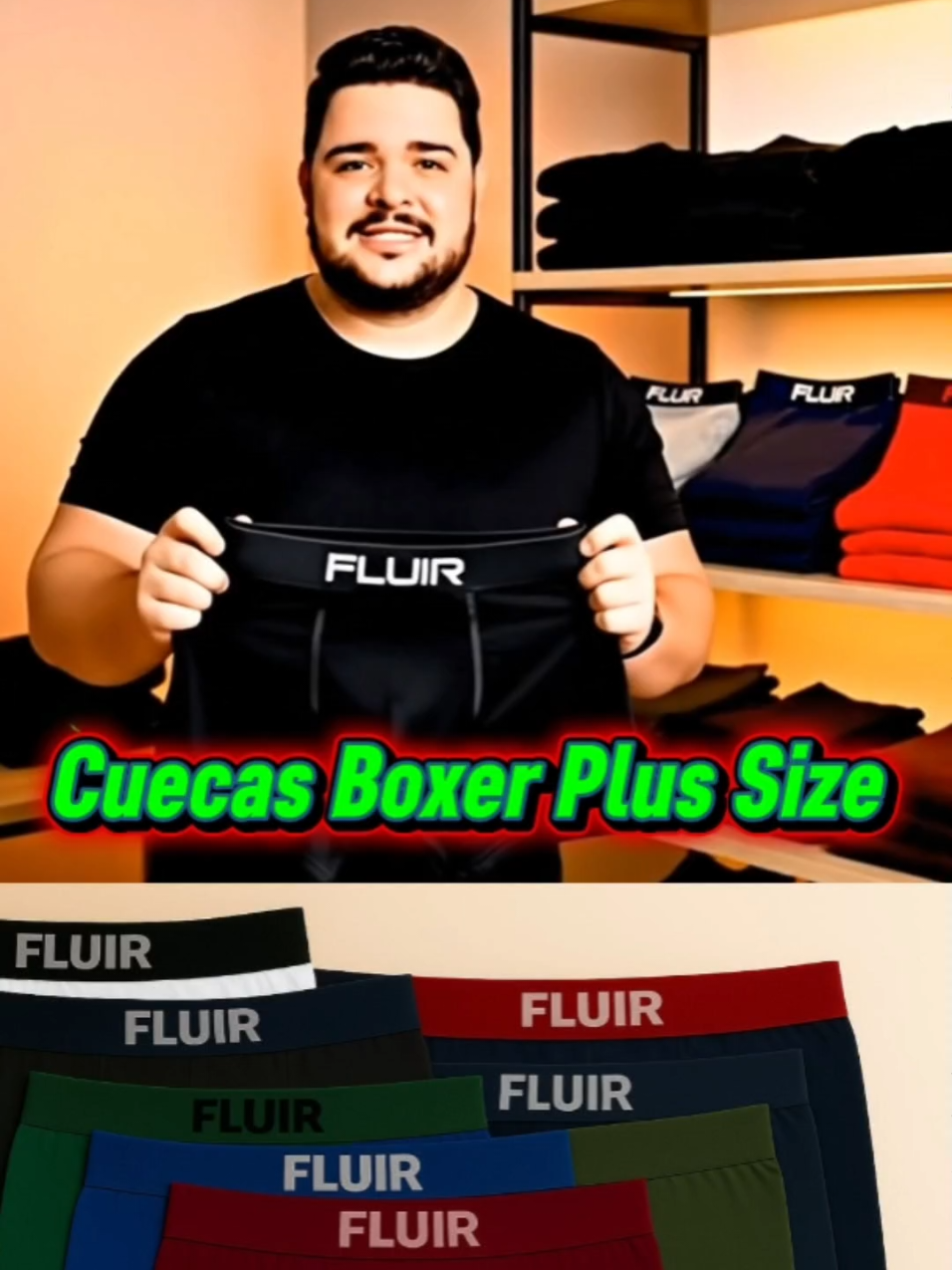 Cuecas Boxer Plus Size #cuecamasculinaplus #cuecaplussize #cuecaboxerplussize #cuecasplussizemicrofibra #cuecamasculinaplussize 