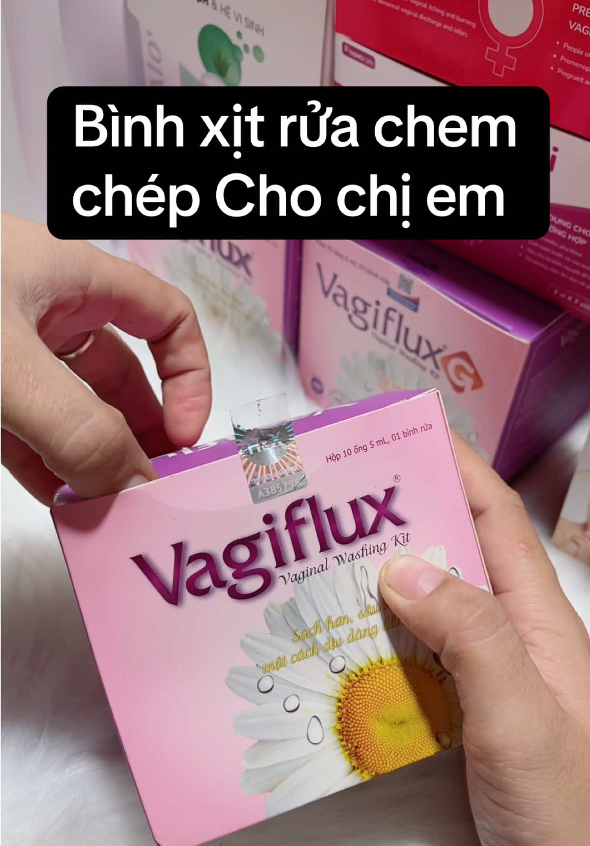 Vagiflux bình xịt rửa chém chép cho chị em #vagiflux #xuhuong #chamsocphukhoa #dsphuongnga 