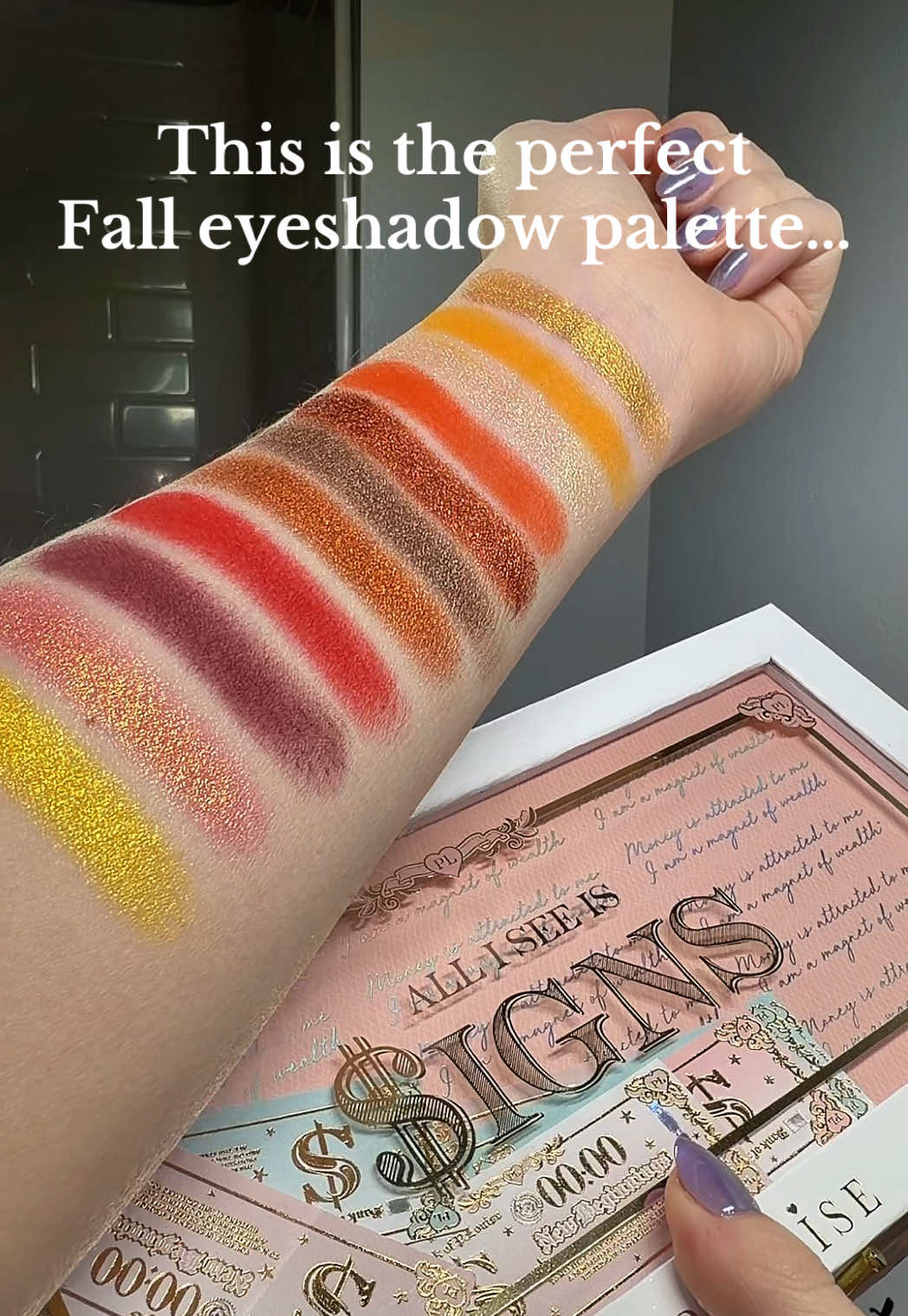The All I See Is $igns 42 Pan Palette from @Plouise USA is the most perfect Fall eyeshadow palette! Add some serious vibrance to your makeup collection with 42 electrifying shades designed to make your beauty creations pop!  From fiery reds to bright yellows - this palette has every Fall shade you need to make your eyes stand out. Why You’ll Love It -  • 42 Bold & Vibrant Shades • Buttery Formula • Endless Possibilities #plouise #plouisealliseeissigns #falleyeshadow #tiktokshopfalldealsforyou #ttsbeautybesties 