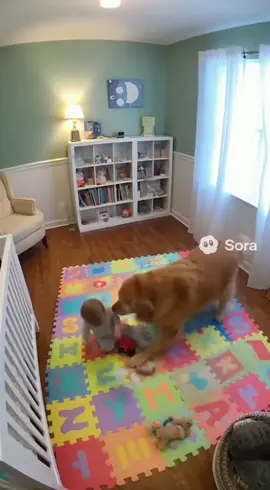 😱 Dog’s Sixth Sense Saves Baby Seconds Before Earthquake Hits! 🐶❤️