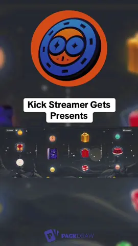 Kick Streamer Gets Presents