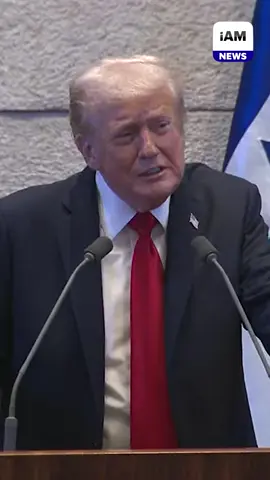 🔵Cum a reacționat Donald Trump, după ce a fost întrerupt brusc în Knesset de doi parlamentari israelieni #DonaldTrump #discurs #iAMnews