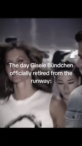 Gisele's last runway at Colcci ss16🥹🥹 || #beauty #Runway #ubermodel #SuperModel #fashion 