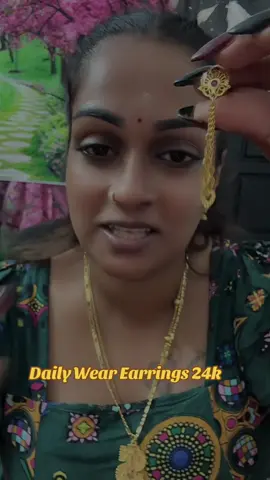 #tiktoklive ##sailakshmi #wow #goldplatedjewellery #earrings 