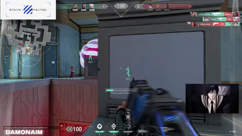 COULD NEVER MAKE ME SWEAT #aim #radiant #damon #Valorant #fyp #valorantclips #ace #flick