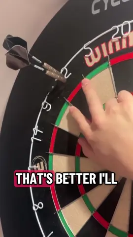 Almost Nailed it 🎯🤣 #darts #fyp #fail #uktiktok #funny 