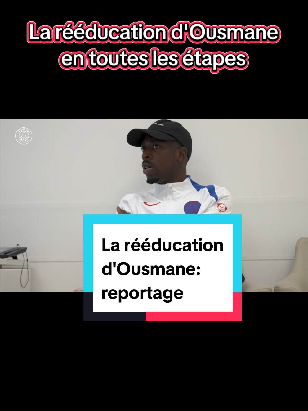 Ousmane Dembélé en rééducation|🔥 #parissaintgermain #pourtoi #football #dembele #ballondor 