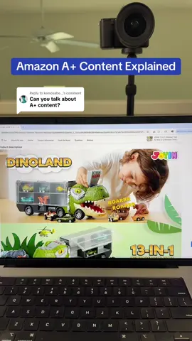 Replying to @kemosabe._ What A+ content is when selling on Amazon FBA  #amazonfba #amazonseller #sellonamazon #ecommerce #business 