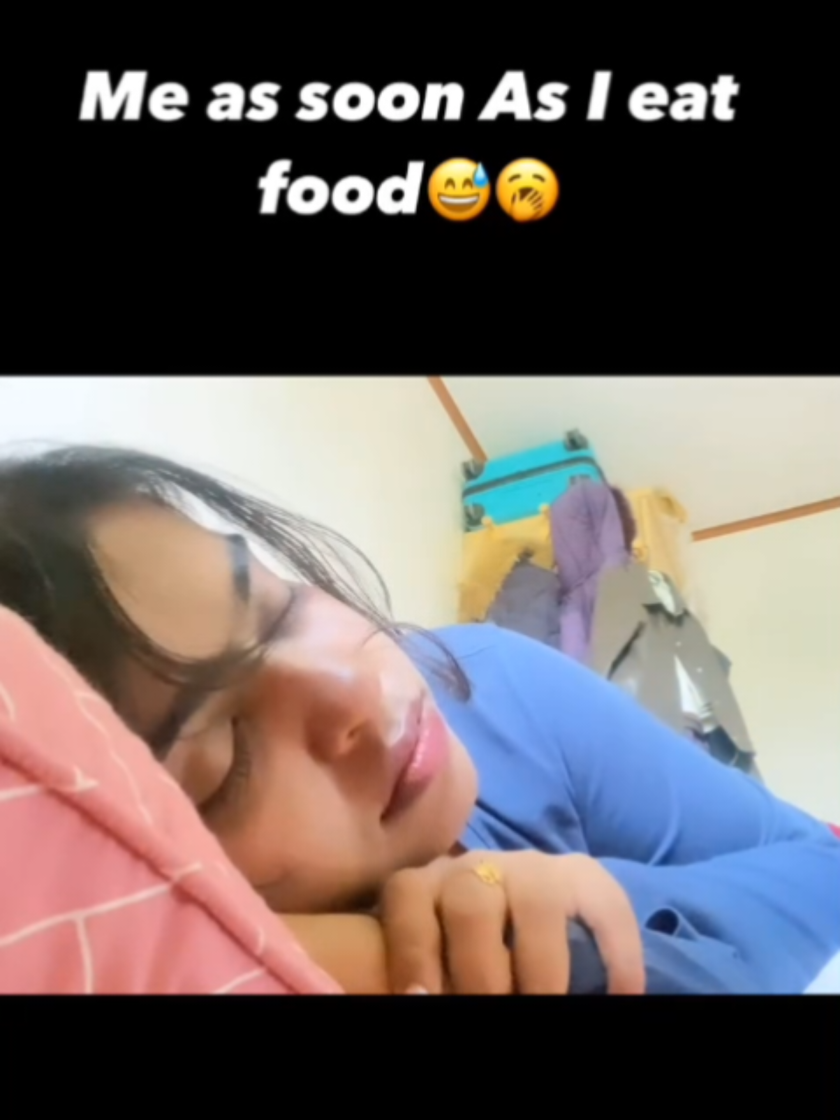 Food gives me sleeping coma🤣🤣🤣🥲🥲🥲 #comedy #tiktok #relatable #food 